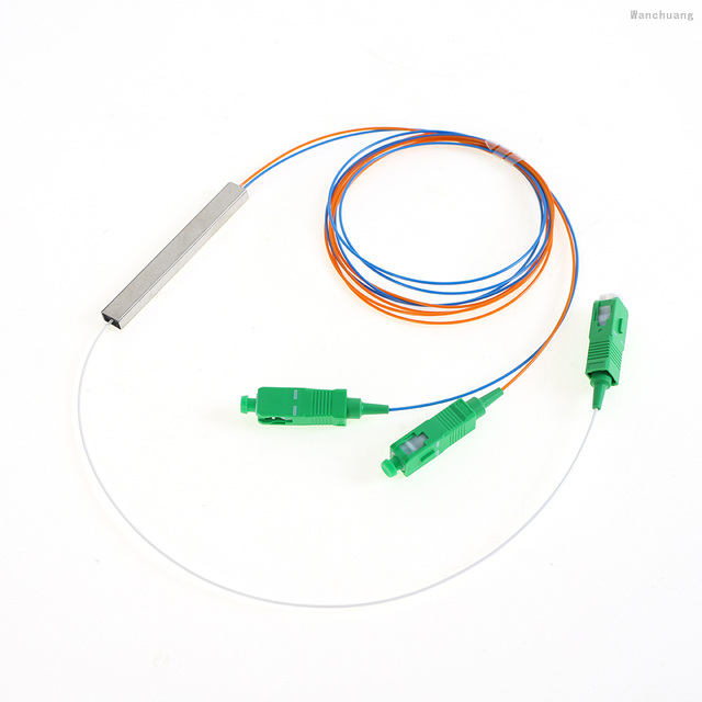 1x8-0.9-SC/APC Bộ chia sợi quang PLC đuôi lợn SC/APC 