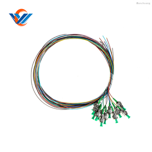 1 Sx Core Pigtail 2M SC APC UPC SM LSZH G657A 0.9mm Singlemode 9/125 Màu Sợi quang Pigtail