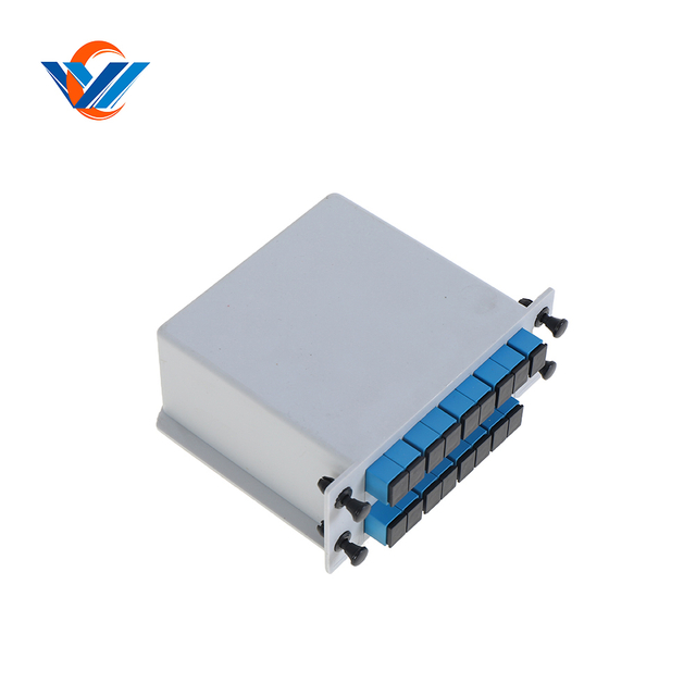 Bộ chia PLC loại cáp quang 1x8 với đầu nối apc sc / upc