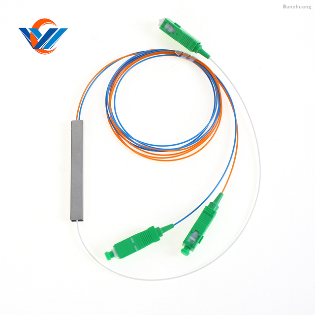 Giá xuất xưởng Bộ chia PLC mini 1X32 SC APC Bộ chia PLC ống thép 0,9mm